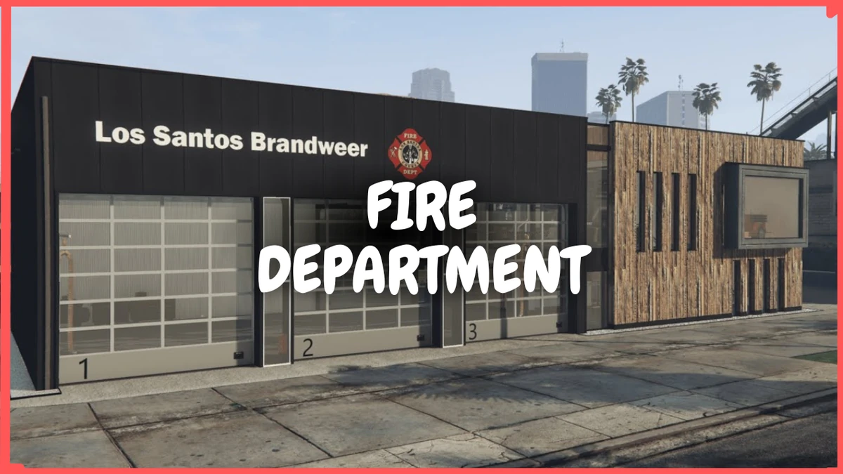 Fire Department MLO FiveM | Fire Station & Rescue HQ | Open Source